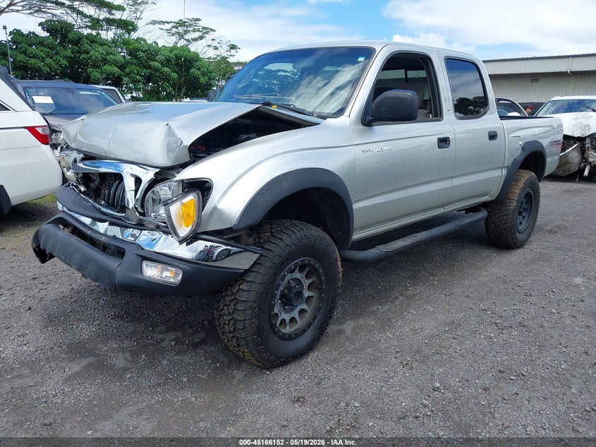 2001 Toyota Tacoma VIN 5TEHN72N91Z829446 IAAI salvage auction — FRONT END, Salvage (Hawaii), sold $1,650 on 2026-07-14 (photo 2)