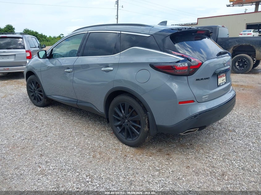 2024 Nissan Murano VIN 5N1AZ2BS4RC101702 IAAI salvage auction — HAIL, Salvage Title, sold $15,450 on 2026-07-06 (photo 3)