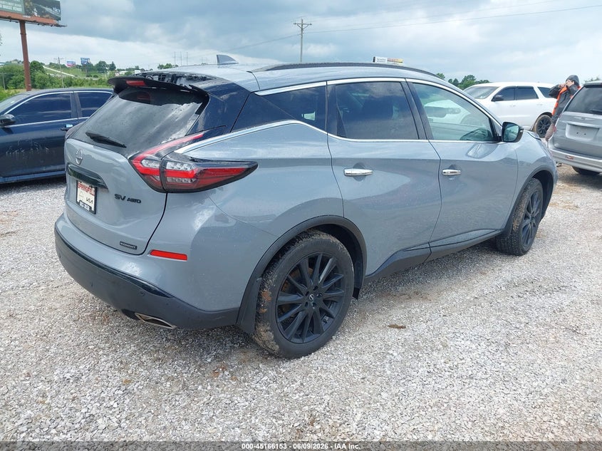 2024 Nissan Murano VIN 5N1AZ2BS4RC101702 IAAI salvage auction — HAIL, Salvage Title, sold $15,450 on 2026-07-06 (photo 4)