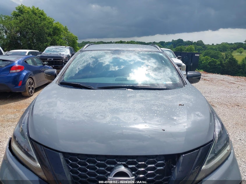2024 Nissan Murano VIN 5N1AZ2BS4RC101702 IAAI salvage auction — HAIL, Salvage Title, sold $15,450 on 2026-07-06 (photo 6)