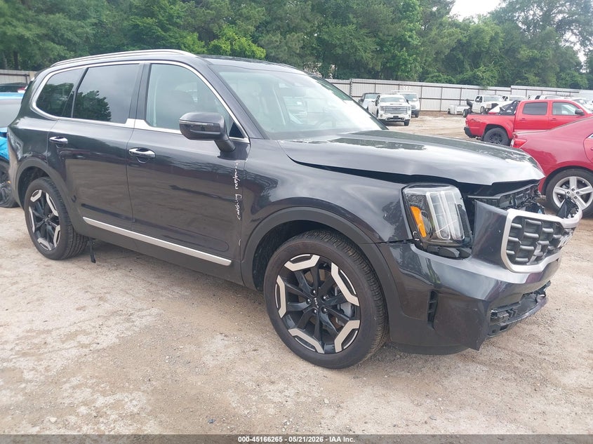 2025 Kia Telluride VIN 5XYP64GC3SG731166 IAAI salvage auction — FRONT END, Original (Texas), sold $10,600 on 2026-07-29 (photo 1)