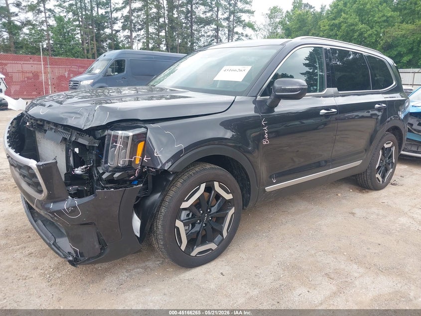 2025 Kia Telluride VIN 5XYP64GC3SG731166 IAAI salvage auction — FRONT END, Original (Texas), sold $10,600 on 2026-07-29 (photo 2)
