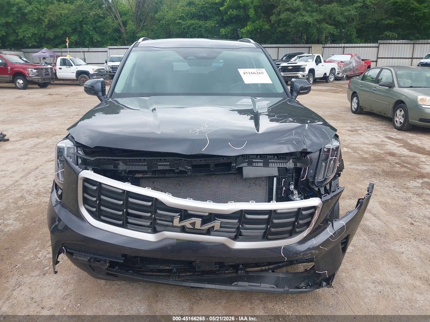 2025 Kia Telluride VIN 5XYP64GC3SG731166 IAAI salvage auction — FRONT END, Original (Texas), sold $10,600 on 2026-07-29 (photo 6)