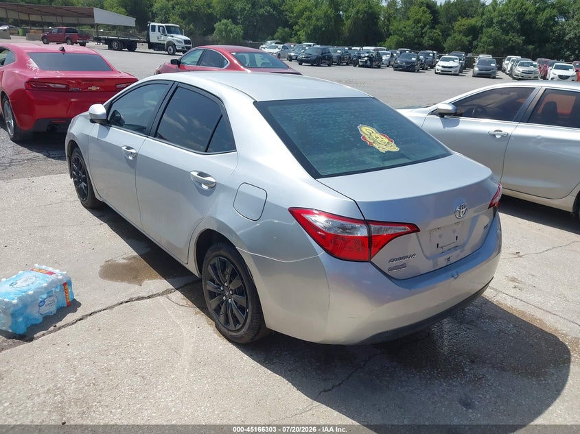 2015 Toyota Corolla VIN 5YFBURHE4FP363370 IAAI salvage auction — FRONT END, Original (Texas), sold $2,300 on 2026-07-27 (photo 3)