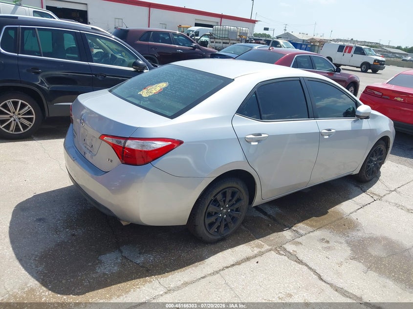 2015 Toyota Corolla VIN 5YFBURHE4FP363370 IAAI salvage auction — FRONT END, Original (Texas), sold $2,300 on 2026-07-27 (photo 4)
