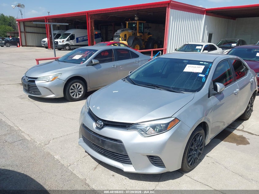 2015 Toyota Corolla VIN 5YFBURHE4FP363370 IAAI salvage auction — FRONT END, Original (Texas), sold $2,300 on 2026-07-27 (photo 6)