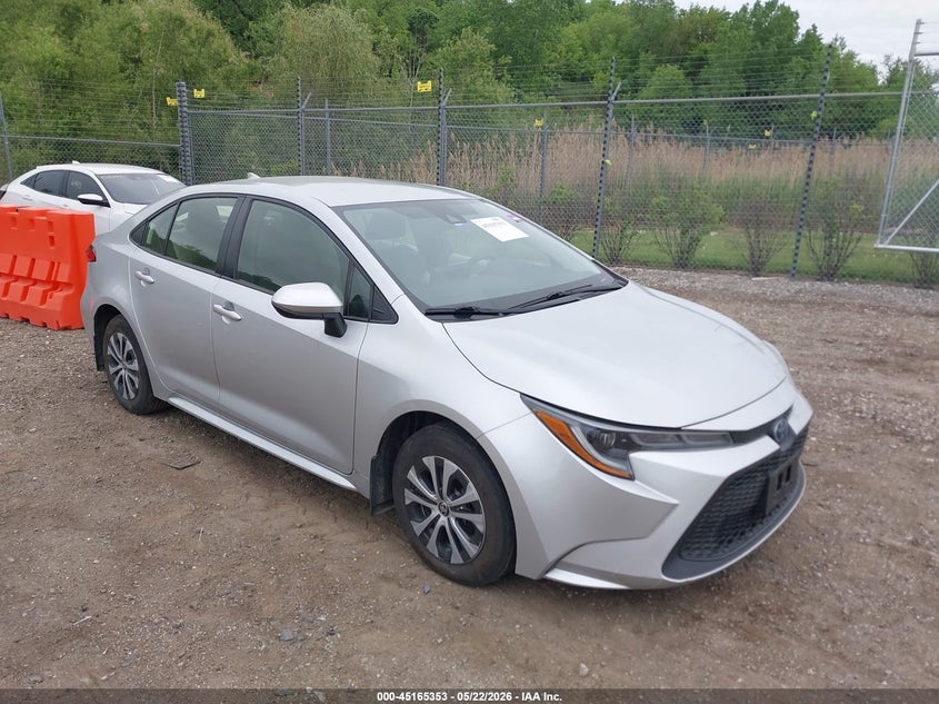 2022 Toyota Corolla VIN JTDEAMDE2N3010471 IAAI salvage auction — HAIL, Salvage (Illinois), sold $7,600 on 2026-07-22 (photo 1)
