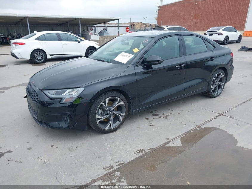 2022 Audi A3 VIN WAUAUDGY3NA105402 IAAI salvage auction — FRONT END, Original (Texas), sold $10,400 on 2026-07-22 (photo 2)
