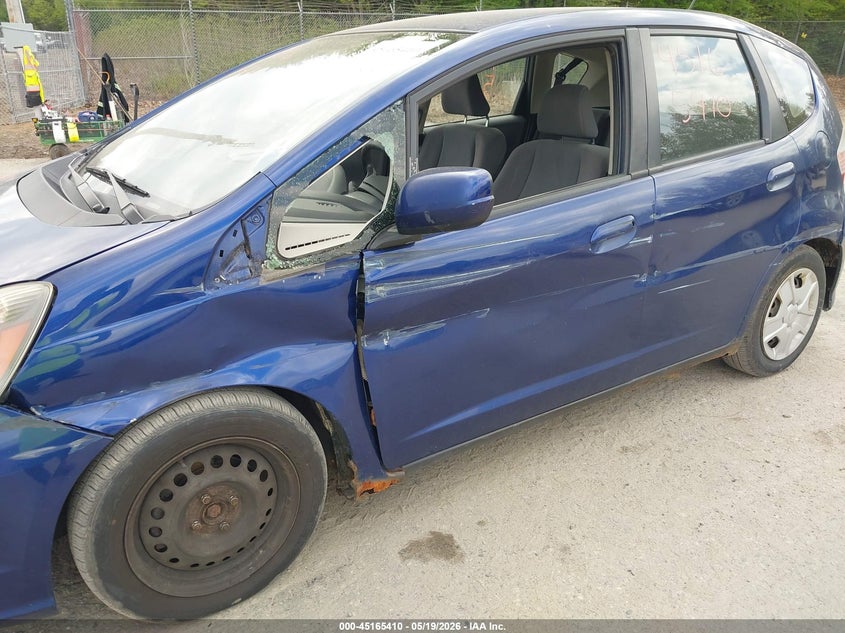 2013 Honda Fit VIN JHMGE8H33DC015771 IAAI salvage auction — LEFT SIDE, Salvage (Maine), sold $300 on 2026-07-20 (photo 6)