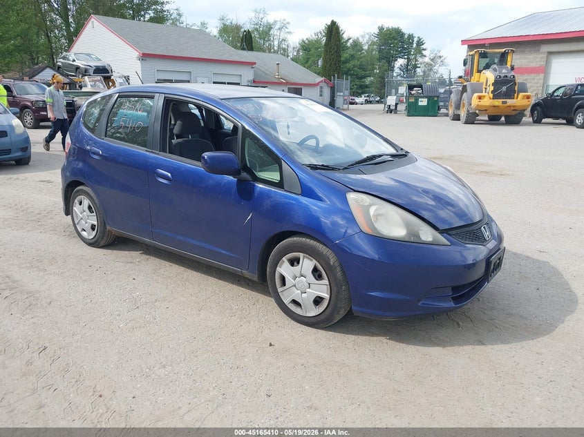 2013 Honda Fit VIN JHMGE8H33DC015771 IAAI salvage auction — LEFT SIDE, Salvage (Maine), sold $300 on 2026-07-20 (photo 1)