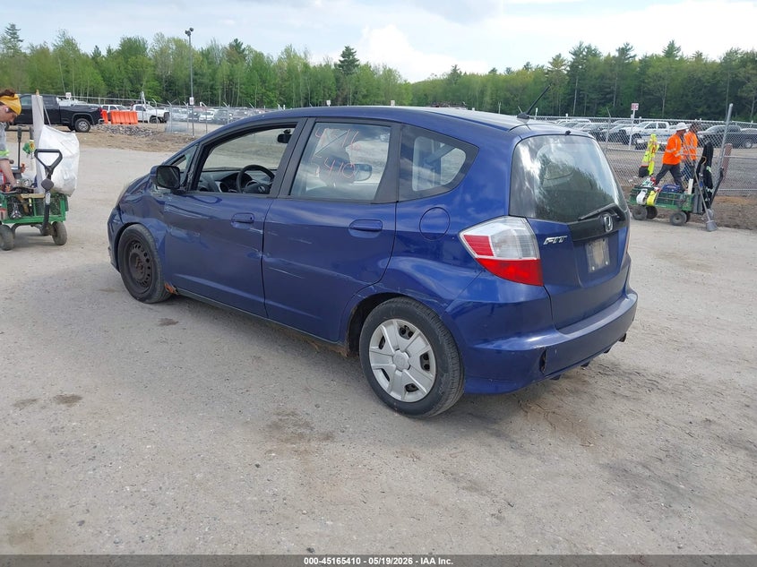 2013 Honda Fit VIN JHMGE8H33DC015771 IAAI salvage auction — LEFT SIDE, Salvage (Maine), sold $300 on 2026-07-20 (photo 3)