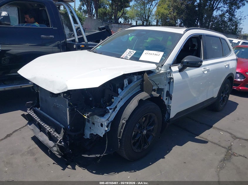 2025 Honda Cr-v VIN 7FARS5H8XSE008527 IAAI salvage auction — FRONT END, Salvage Title, sold $7,300 on 2026-07-25 (photo 2)