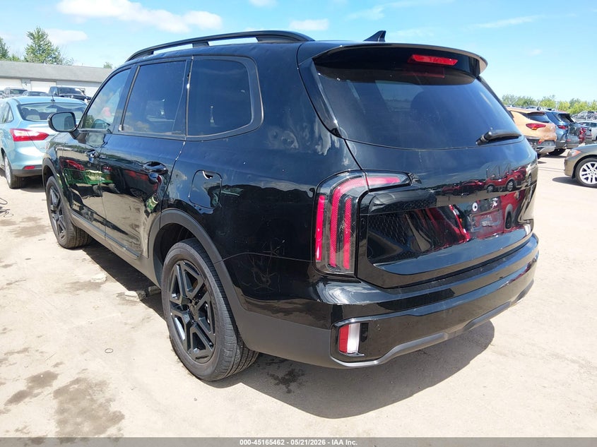 2025 Kia Telluride VIN 5XYP3DGC9SG679535 IAAI salvage auction — HAIL, Salvage (Ohio), sold $20,750 on 2026-07-14 (photo 3)