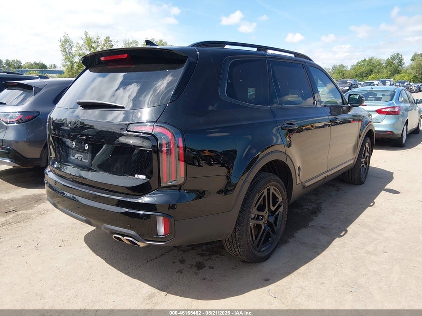 2025 Kia Telluride VIN 5XYP3DGC9SG679535 IAAI salvage auction — HAIL, Salvage (Ohio), sold $20,750 on 2026-07-14 (photo 4)