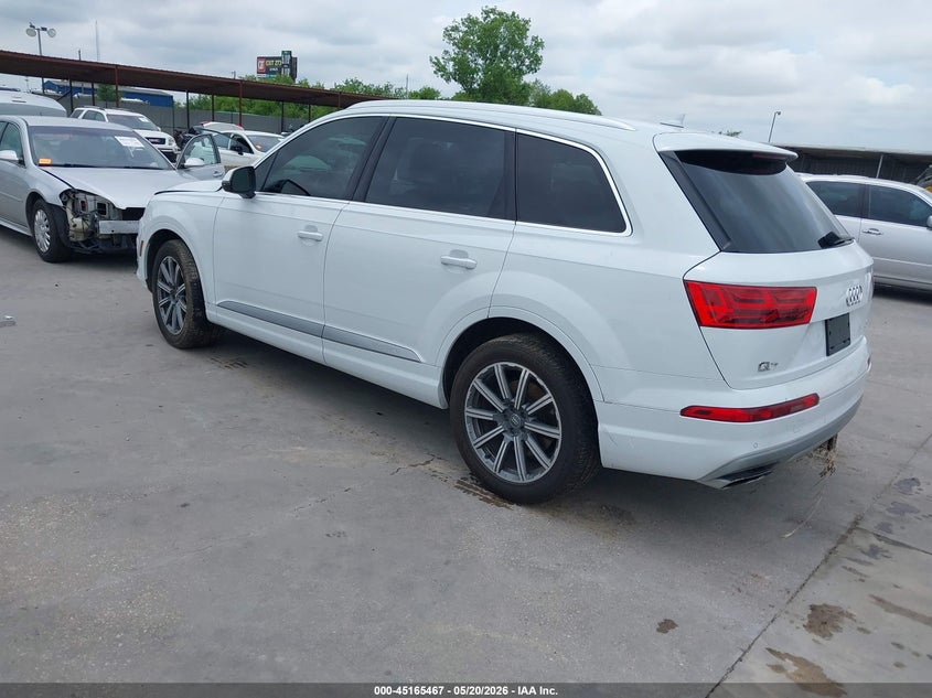 2017 Audi Q7 VIN WA1LAAF71HD056435 IAAI salvage auction — FRONT END, Salvage (Virginia), sold $2,800 on 2026-07-15 (photo 3)
