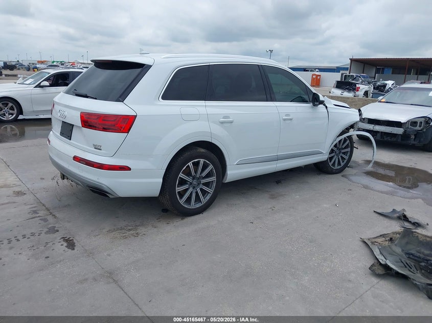 2017 Audi Q7 VIN WA1LAAF71HD056435 IAAI salvage auction — FRONT END, Salvage (Virginia), sold $2,800 on 2026-07-15 (photo 4)