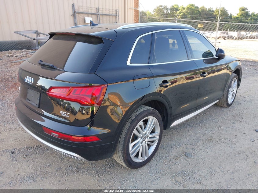 2018 Audi Q5 VIN WA1BNAFY2J2096310 IAAI salvage auction — FRONT END, Salvage (North Carolina), sold $8,975 on 2026-07-13 (photo 4)