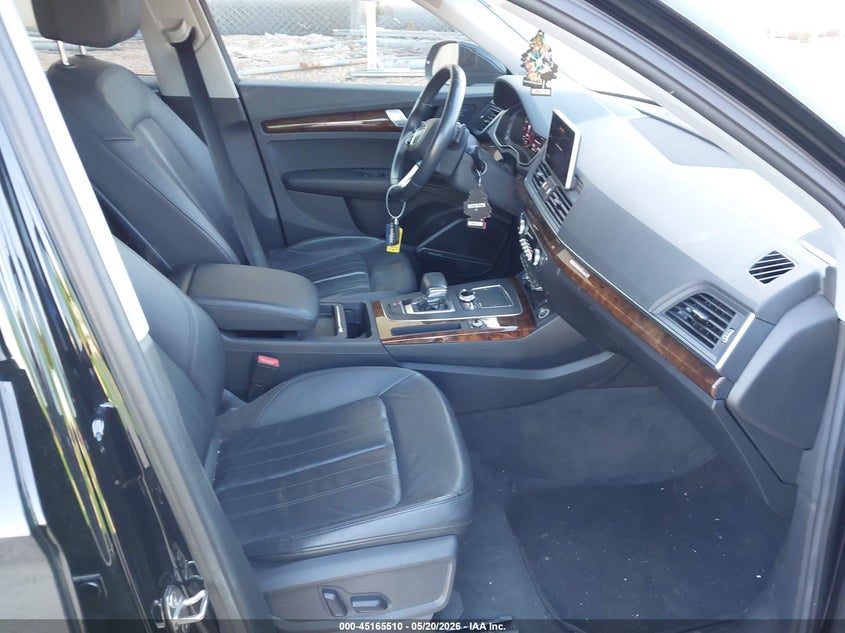2018 Audi Q5 VIN WA1BNAFY2J2096310 IAAI salvage auction — FRONT END, Salvage (North Carolina), sold $8,975 on 2026-07-13 (photo 5)
