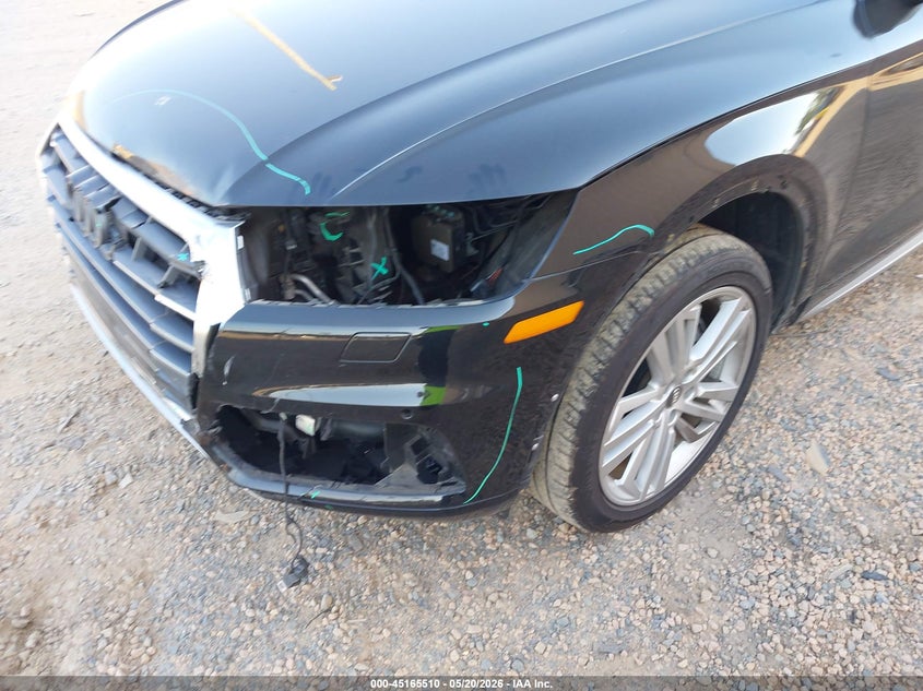 2018 Audi Q5 VIN WA1BNAFY2J2096310 IAAI salvage auction — FRONT END, Salvage (North Carolina), sold $8,975 on 2026-07-13 (photo 6)