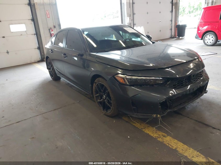 2025 Honda Civic VIN JHMFL4H81SX001279 IAAI salvage auction — FRONT END, Salvage (Oregon), sold $11,250 on 2026-07-09 (photo 1)