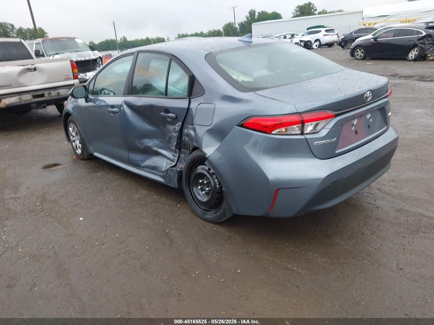 2025 Toyota Corolla VIN 5YFB4MDE6SP305098 IAAI salvage auction — LEFT REAR, Salvage (Virginia), sold $5,600 on 2026-07-31 (photo 3)