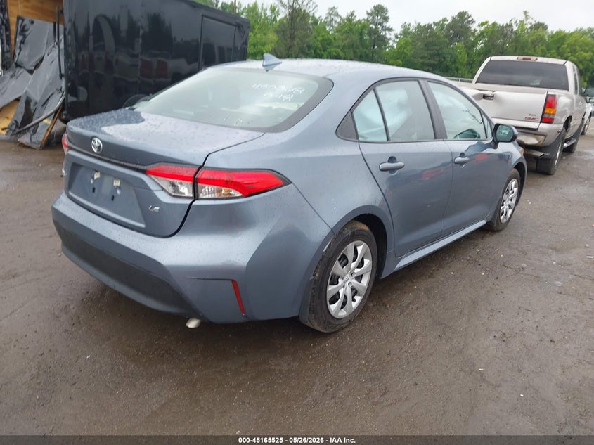 2025 Toyota Corolla VIN 5YFB4MDE6SP305098 IAAI salvage auction — LEFT REAR, Salvage (Virginia), sold $5,600 on 2026-07-31 (photo 4)