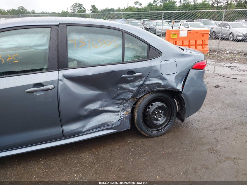 2025 Toyota Corolla VIN 5YFB4MDE6SP305098 IAAI salvage auction — LEFT REAR, Salvage (Virginia), sold $5,600 on 2026-07-31 (photo 6)