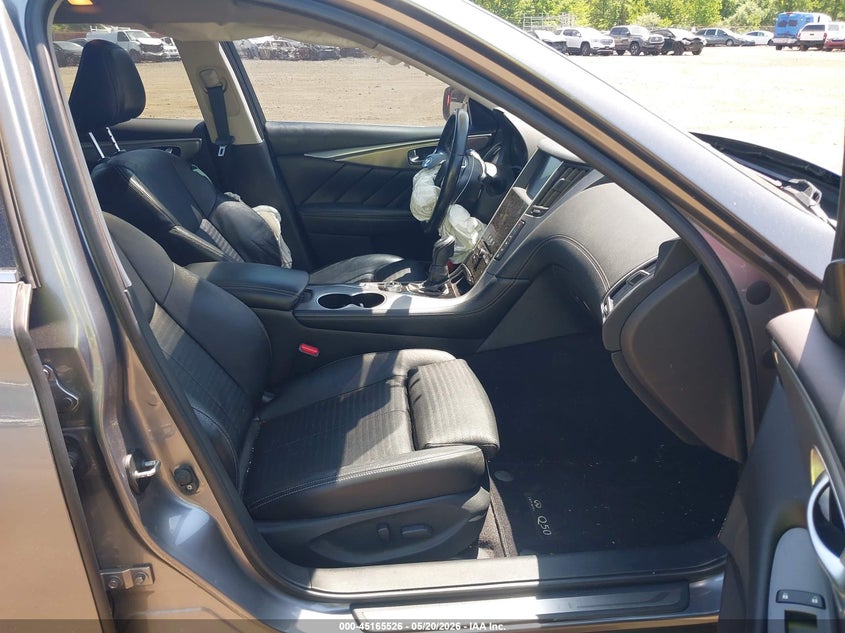 2019 Infiniti Q50 VIN JN1EV7AR2KM591461 IAAI salvage auction — FRONT END, Salvage (Idaho), sold $3,100 on 2026-07-29 (photo 5)