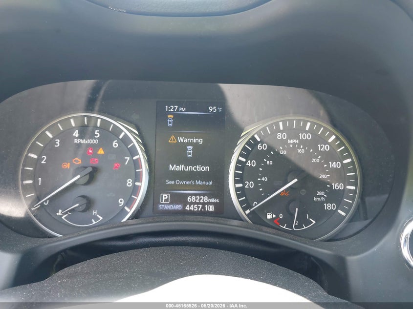 2019 Infiniti Q50 VIN JN1EV7AR2KM591461 IAAI salvage auction — FRONT END, Salvage (Idaho), sold $3,100 on 2026-07-29 (photo 7)