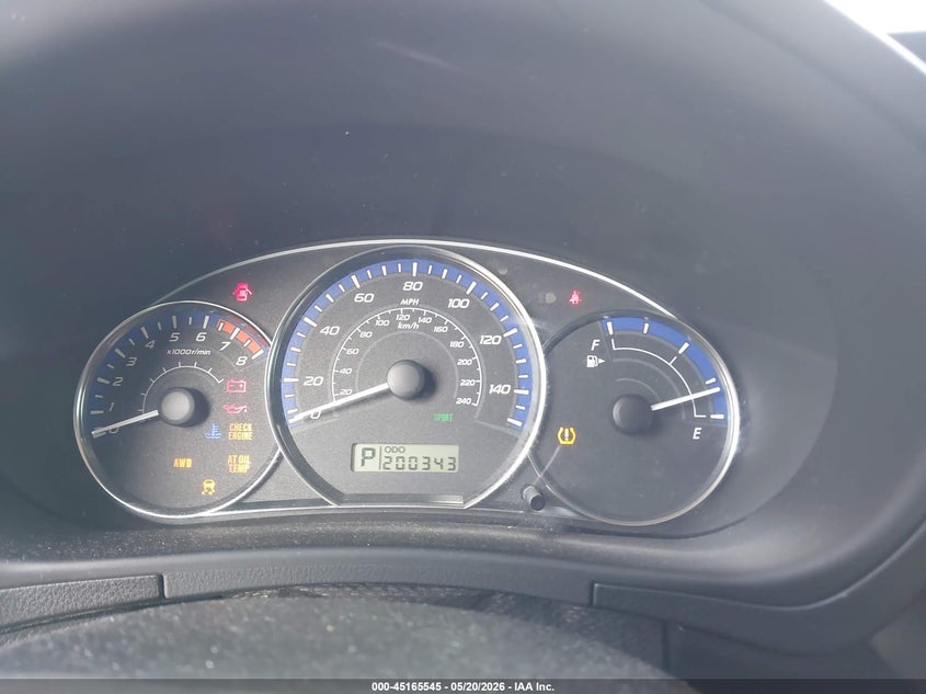 2013 Subaru Forester VIN JF2SHADC9DH445258 IAAI salvage auction — ENGINE DAMAGE, Original (Texas), sold $400 on 2026-07-29 (photo 7)