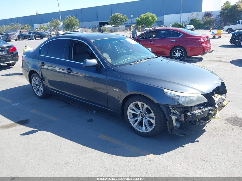 2009 BMW 5er VIN WBANW13539C160142 IAAI salvage auction — FRONT END, Salvage (California), sold $1,200 on 2026-07-06 (photo 1)