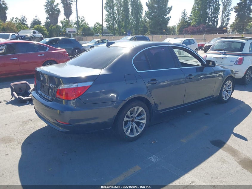 2009 BMW 5er VIN WBANW13539C160142 IAAI salvage auction — FRONT END, Salvage (California), sold $1,200 on 2026-07-06 (photo 4)