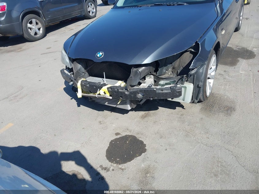 2009 BMW 5er VIN WBANW13539C160142 IAAI salvage auction — FRONT END, Salvage (California), sold $1,200 on 2026-07-06 (photo 6)