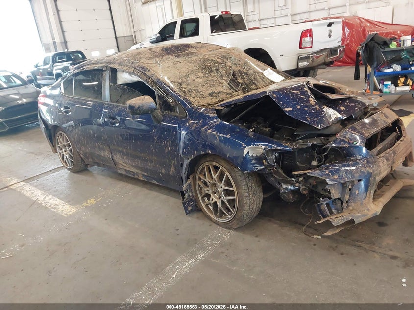 2018 Subaru Wrx VIN JF1VA1A65J9815681 IAAI salvage auction — ROLLOVER, Salvage Title, sold $125 on 2026-07-30 (photo 1)