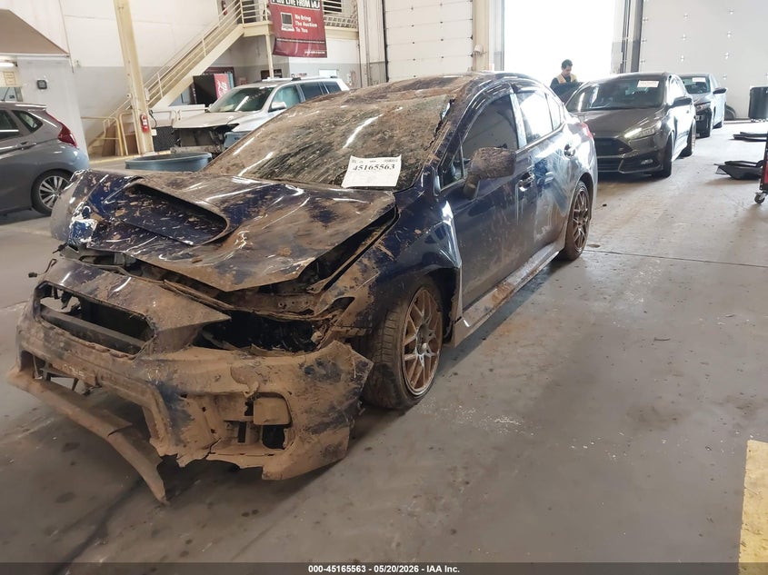 2018 Subaru Wrx VIN JF1VA1A65J9815681 IAAI salvage auction — ROLLOVER, Salvage Title, sold $125 on 2026-07-30 (photo 2)