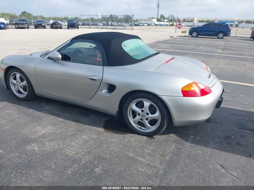 1997 Porsche Boxster VIN WP0CA2986VS622029 IAAI salvage auction — WATER/FLOOD, Rebuildable (Florida), sold $1,000 on 2026-07-09 (photo 3)