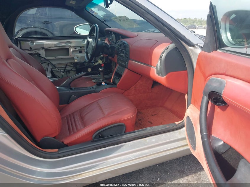 1997 Porsche Boxster VIN WP0CA2986VS622029 IAAI salvage auction — WATER/FLOOD, Rebuildable (Florida), sold $1,000 on 2026-07-09 (photo 5)
