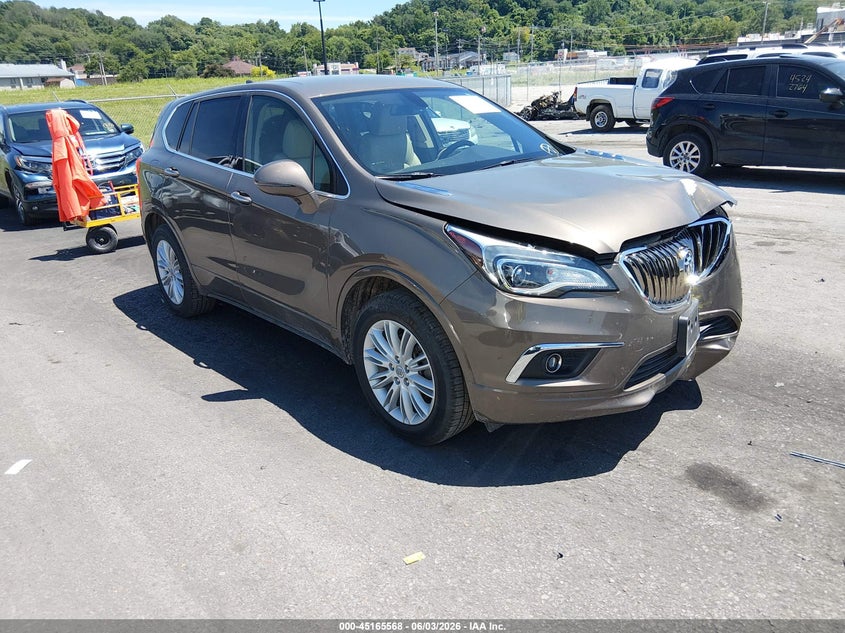 2017 Buick Envision VIN LRBFXASA6HD242991 IAAI salvage auction — FRONT END, Salvage Title, sold $1,050 on 2026-07-21 (photo 1)