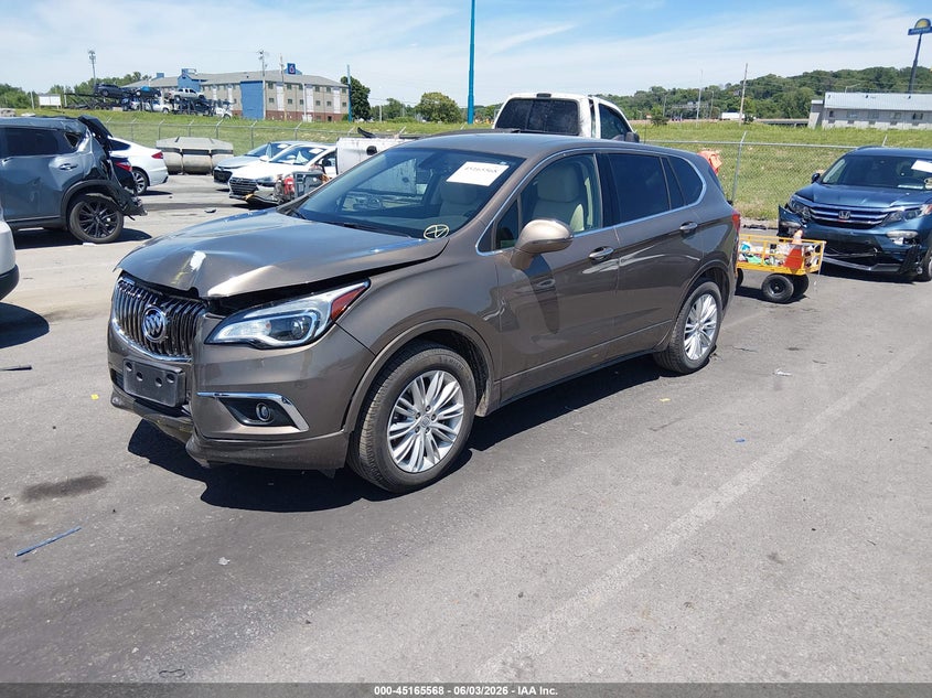 2017 Buick Envision VIN LRBFXASA6HD242991 IAAI salvage auction — FRONT END, Salvage Title, sold $1,050 on 2026-07-21 (photo 2)