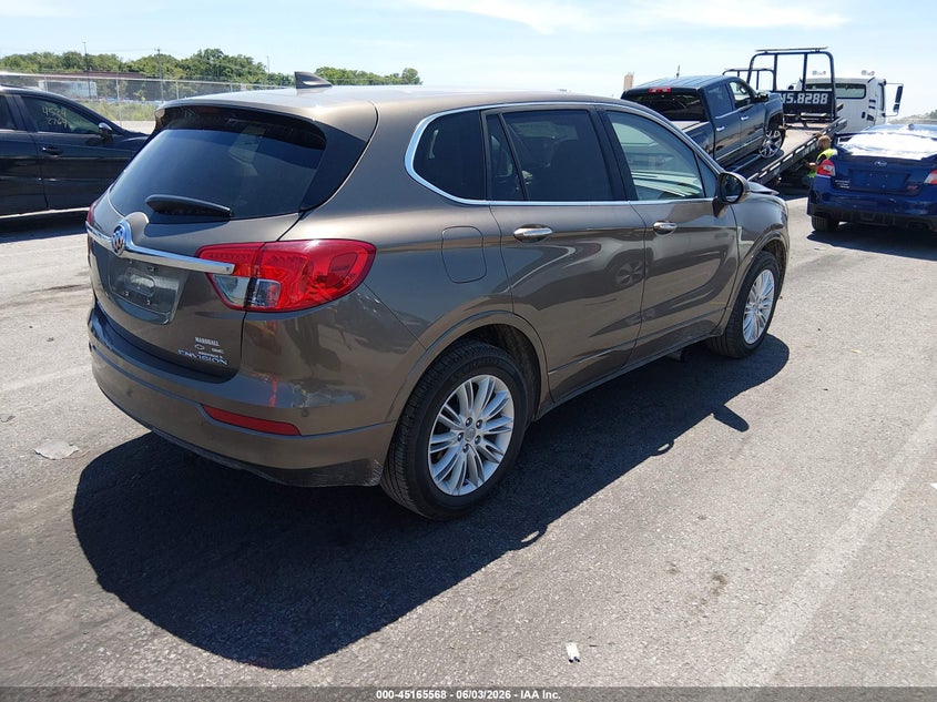 2017 Buick Envision VIN LRBFXASA6HD242991 IAAI salvage auction — FRONT END, Salvage Title, sold $1,050 on 2026-07-21 (photo 4)