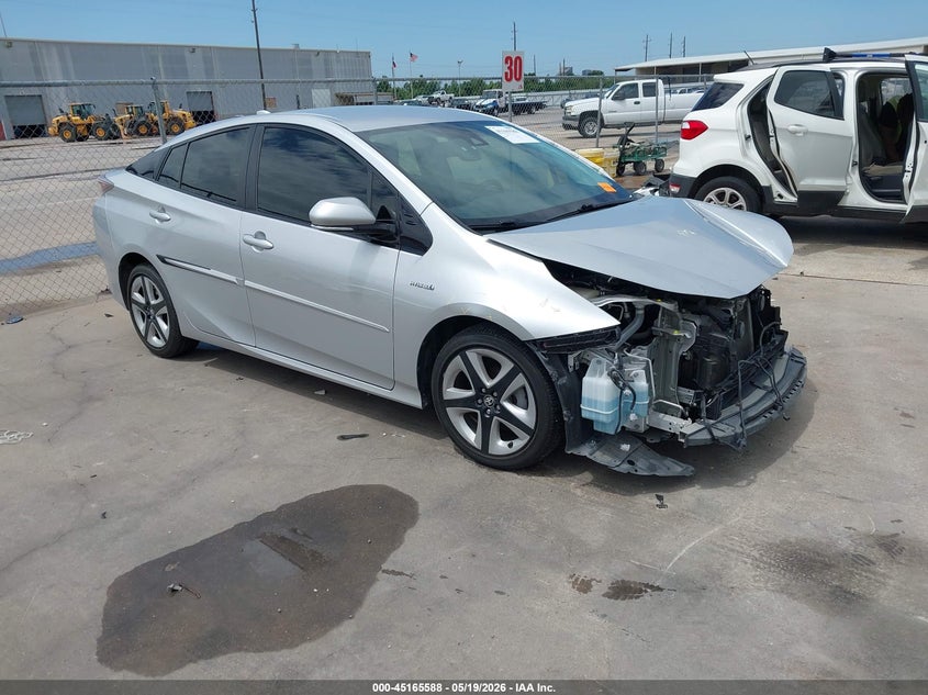 2016 Toyota Prius VIN JTDKARFU6G3511628 IAAI salvage auction — FRONT END, Original (Texas), sold $6,500 on 2026-07-08 (photo 1)