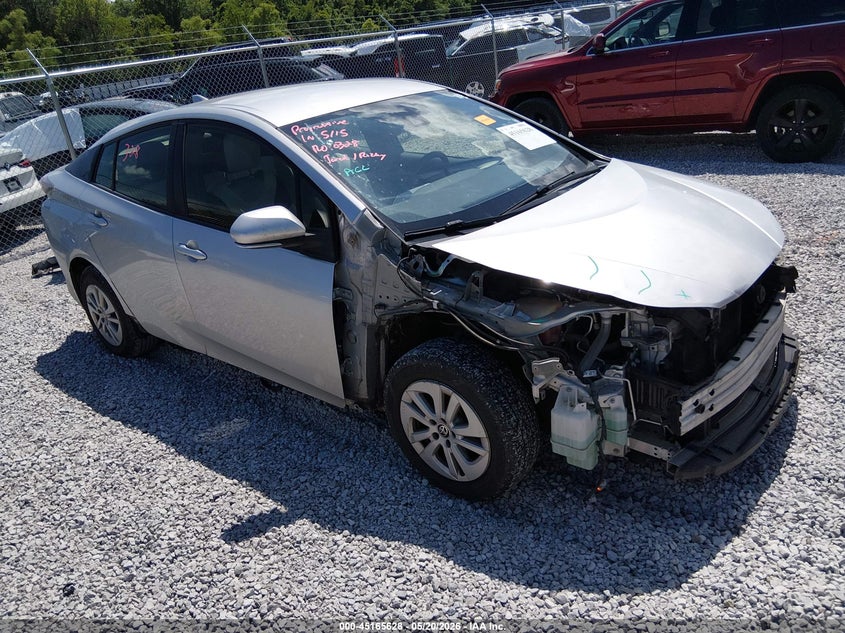 2017 Toyota Prius VIN JTDKBRFU6H3027960 IAAI salvage auction — FRONT END, Salvage (Alabama), sold $2,700 on 2026-07-09 (photo 1)
