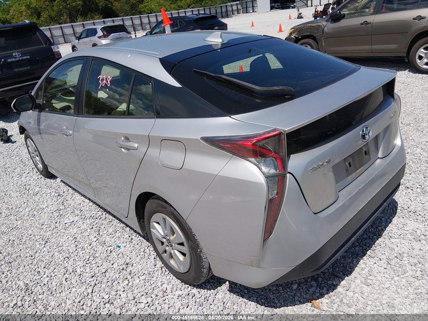 2017 Toyota Prius VIN JTDKBRFU6H3027960 IAAI salvage auction — FRONT END, Salvage (Alabama), sold $2,700 on 2026-07-09 (photo 3)