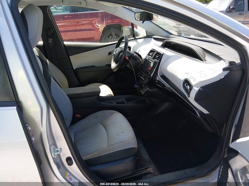 2017 Toyota Prius VIN JTDKBRFU6H3027960 IAAI salvage auction — FRONT END, Salvage (Alabama), sold $2,700 on 2026-07-09 (photo 5)