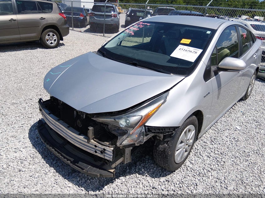 2017 Toyota Prius VIN JTDKBRFU6H3027960 IAAI salvage auction — FRONT END, Salvage (Alabama), sold $2,700 on 2026-07-09 (photo 6)