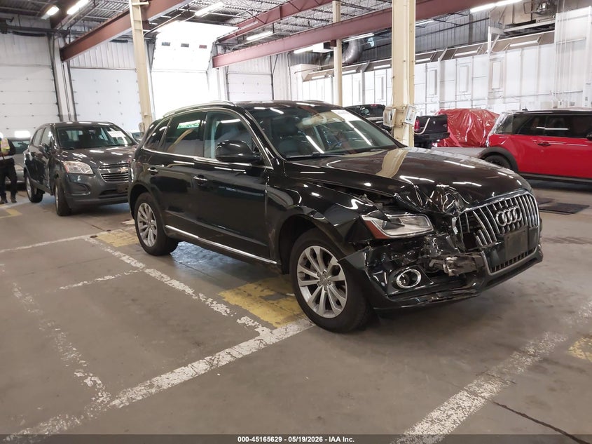 2015 Audi Q5 VIN WA1LFAFP2FA082378 IAAI salvage auction — FRONT END, Salvage (Oregon), sold $2,325 on 2026-09-08 (photo 1)