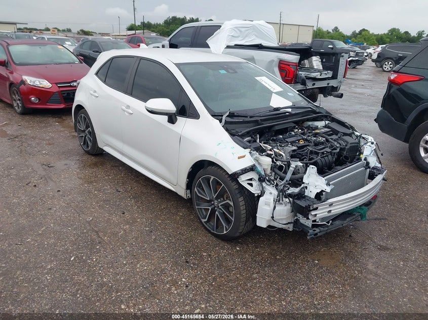 2021 Toyota Corolla VIN JTNC4MBE1M3108483 IAAI salvage auction — FRONT END, Salvage Title, sold $4,950 on 2026-07-22 (photo 1)