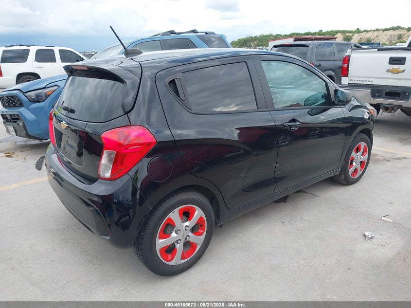 2021 Chevrolet Spark VIN KL8CB6SA8MC729991 IAAI salvage auction — LEFT FRONT, Original (Texas), sold $2,250 on 2026-07-24 (photo 4)