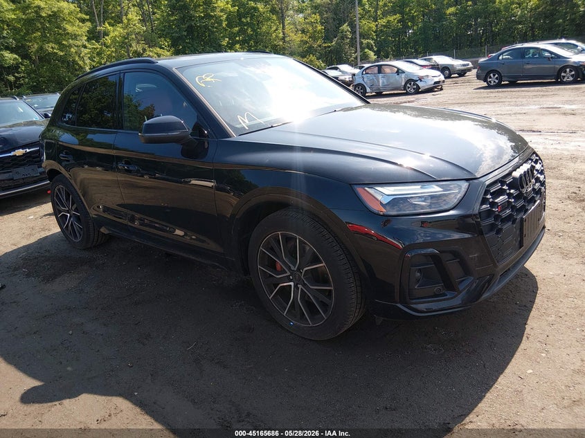2023 Audi Sq5 VIN WA1B4AFY4P2193956 IAAI salvage auction — REAR END, Salvage - 75% Or Less (Maryland), sold $17,500 on 2026-07-29 (photo 1)