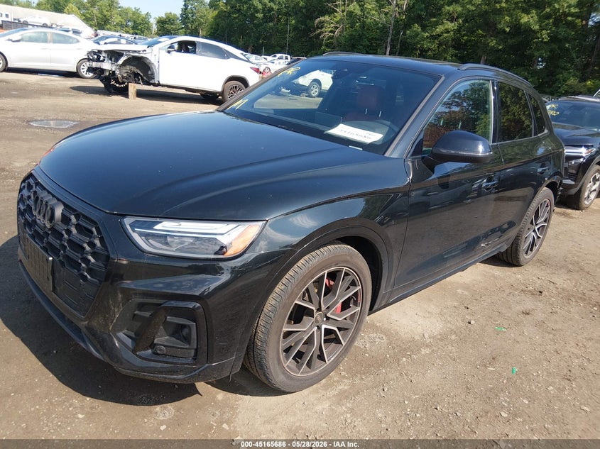 2023 Audi Sq5 VIN WA1B4AFY4P2193956 IAAI salvage auction — REAR END, Salvage - 75% Or Less (Maryland), sold $17,500 on 2026-07-29 (photo 2)